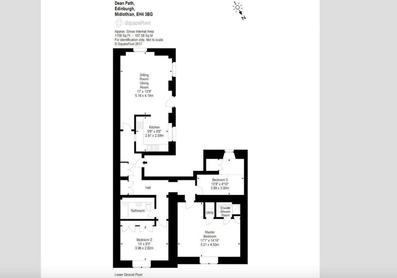 The Dean Path Residence Edinburg Exteriör bild
